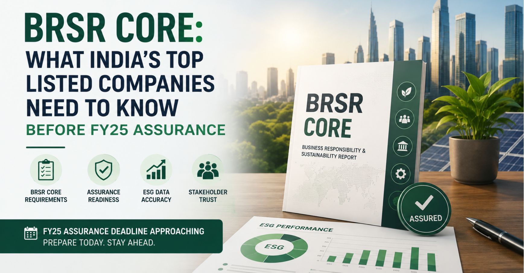 BRSR Core: What India’s Top Listed Companies Need to Know Before FY25 Assurance